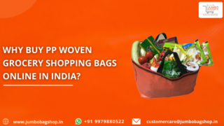 Why Buy PP Woven Grocery Shopping Bags Online in India?