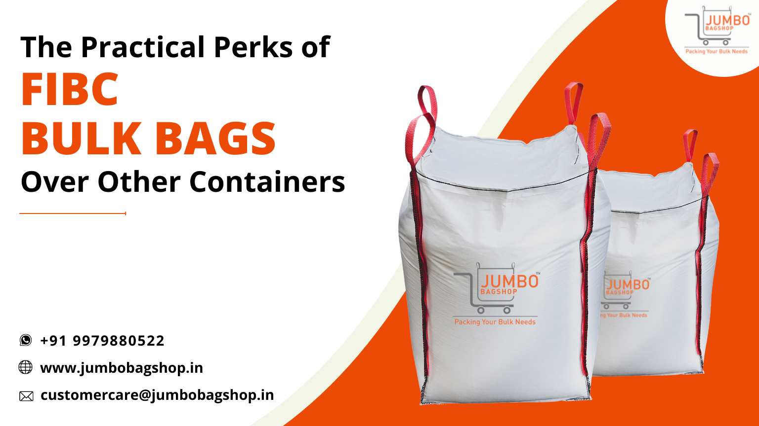 The Practical Perks of FIBC Bulk Bags Over Other Containers