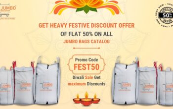 Get Heavy Festive Discount Offer of FLAT 50% on all Jumbo Bags Catalog