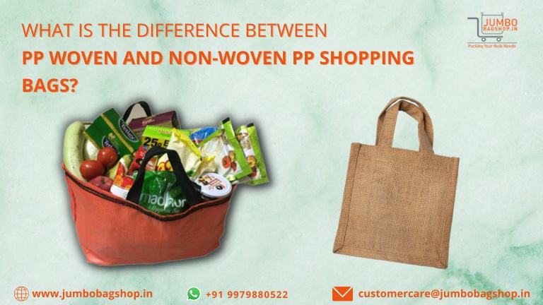 Woven vs Non-Woven Bags - What is the Difference?