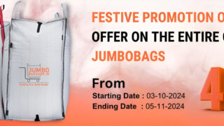 festive sale 40 off on jumbo-bags